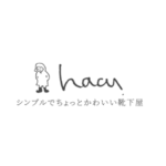 シンプルでちょっとかわいい靴下屋　hacu