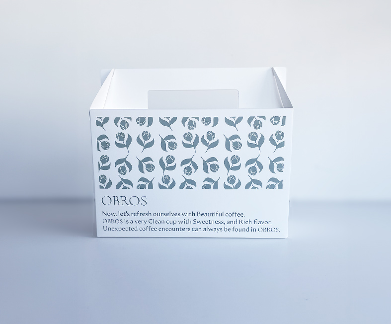 山形発のスペシャルティコーヒーショップ「OBROS COFFEE」。のギフト包装をご紹介します。
